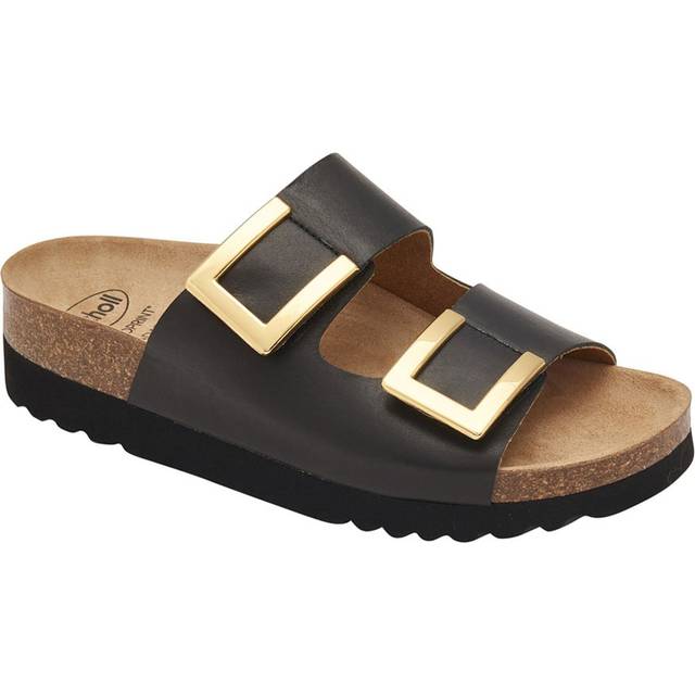 Scholl Monterey sandaler med spännen (dam) - Cognac, 38