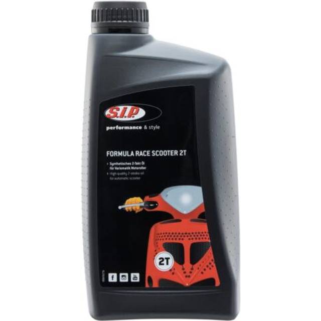 Engine oil 2 stroke sip formula race scooter hyosung 50 rush challenger 1995-199