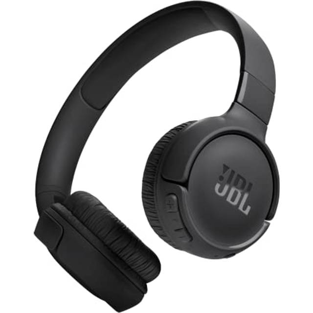 Tune 520 BT Wireless On-Ear Headphones with JBL Pure Bass Sound, Bluetooth 5.3, Hands-Free Calls and 57-Hour Battery Life, Black