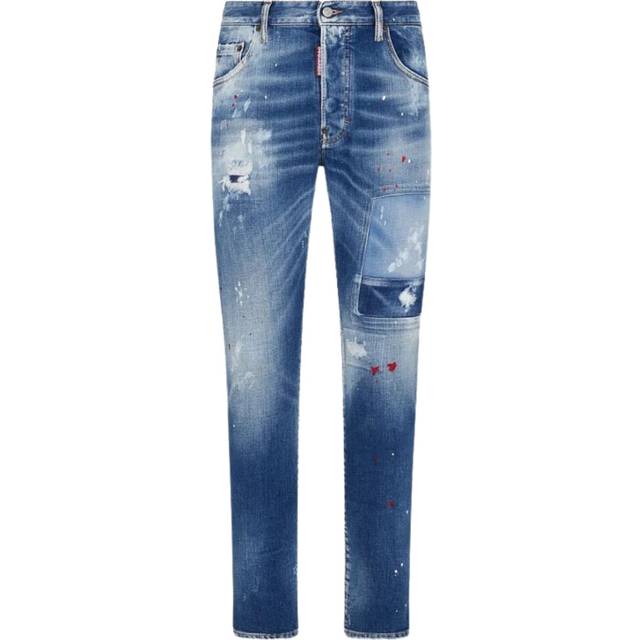 Men's Dsquared2 Skater Jean Blue Wash Jeans - Size: 30/32