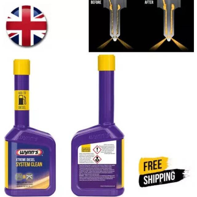 Wynns extreme powerful diesel fuel system egr valve dpf cleaner additive 325ml