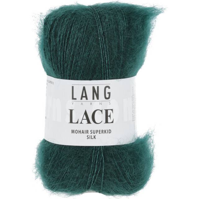 Lang Yarns Garn Lace 18 Mörk Grön