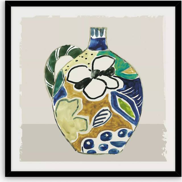John Lewis Aimee Wilson 'Picasso Vase' Framed Print, 42 x 42cm, Multi