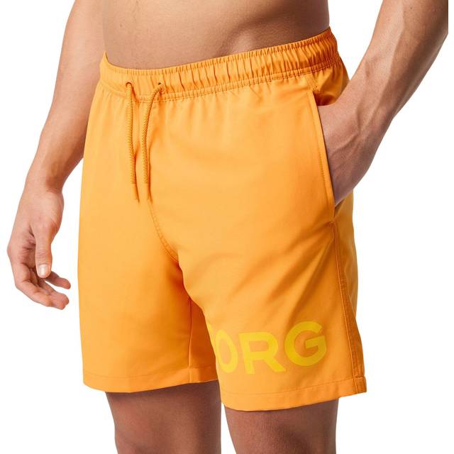 Björn Borg Logo Swim Shorts - Apricot - Medium * Kampanj *