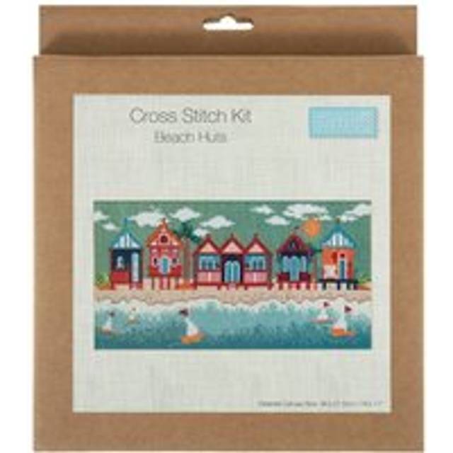 Trimits Beach Huts Large Counted Cross Stitch Kit