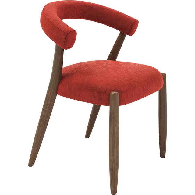John Lewis Odell Dining Chair, Walnut Leg, Atlas Kiln