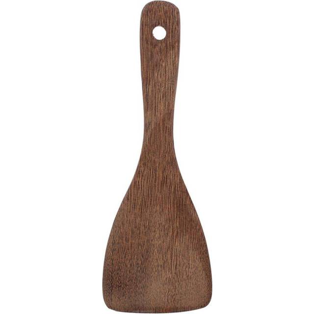 Wooden Spatula Kitchen Utensil Cooking Tool Wooden Spatula Fried Rice Turner Non-stick Easy to Kitchen Gadget(Semicircular)