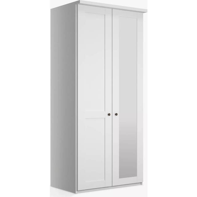 John Lewis Marlow 100cm Hinged Wardrobe with Right Mirror