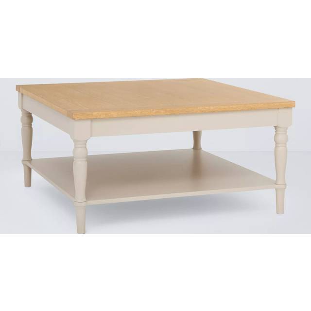 John Lewis Foxmoor Square Coffee Table, FSC-Certified, Oak/Cream