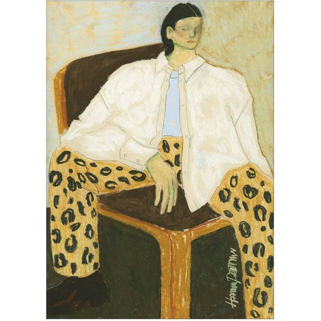 Poster & Frame The Club x Hanna Peterson Fashion Diva 02 - 30 40 cm Affischer Från Magasin - Flerfarvet (30 x 40 cm)