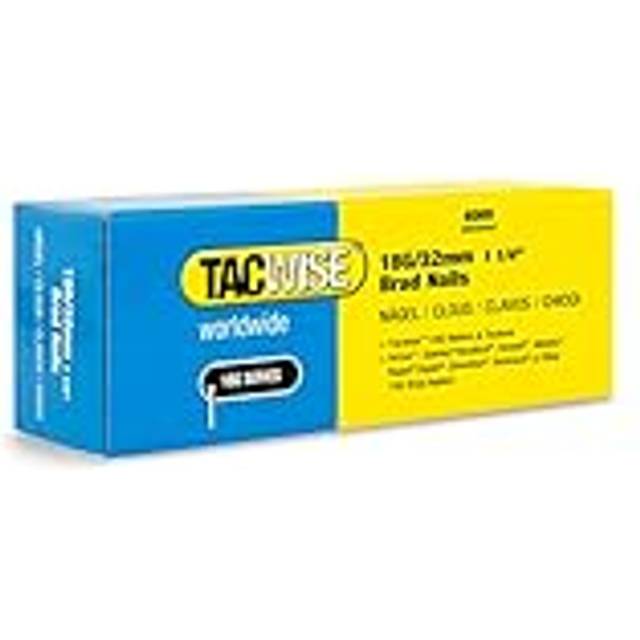 1712 Type 18G / 32 mm Galvanised Brad Nails, Silver, 4000 Pack