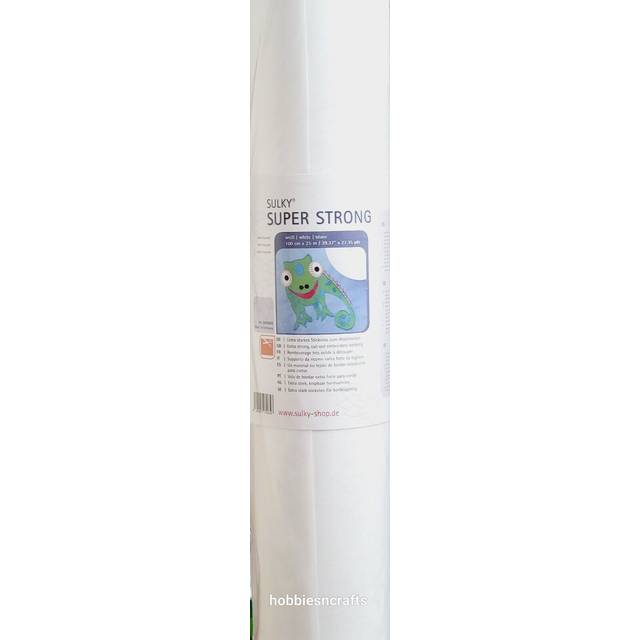 Gutermann sulky super strong embroidery webbing 50cm x 1 metre white