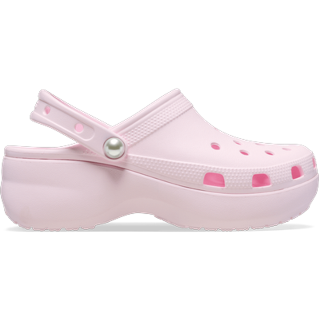 Crocs Classic Platform Pearl Clog - Lightpink - US W6 (EU 36-37)