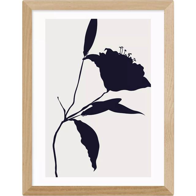 EAST END PRINTS Kubistika 'Nero I' Framed Print