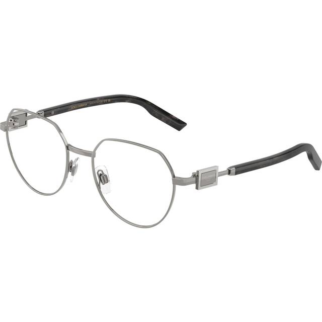 Dolce & Gabbana Man DG1362  04 Vista frames Metal Grey Transparent Pantos Normal