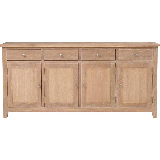 Cotswold Company Inglesham Extra Large Sideboard, Whitewash Oak