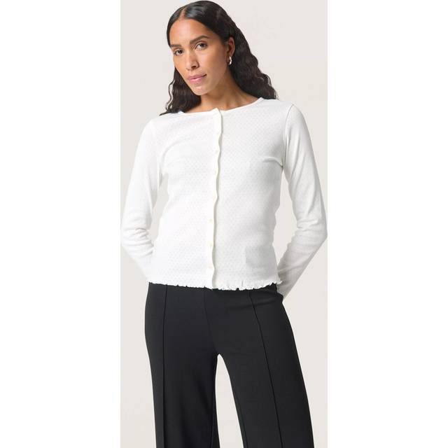 Women's cardigan Soaked in Luxury Venola - Blanc