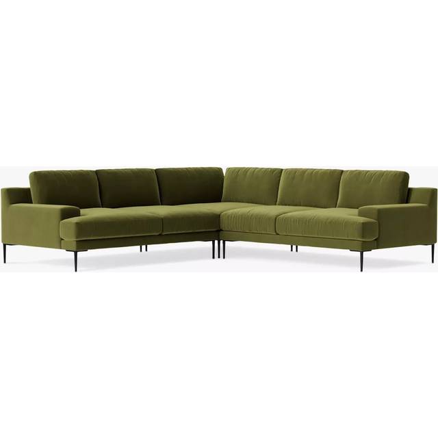 Swoon Almera 5 Seater Corner Sofa, Metal Leg