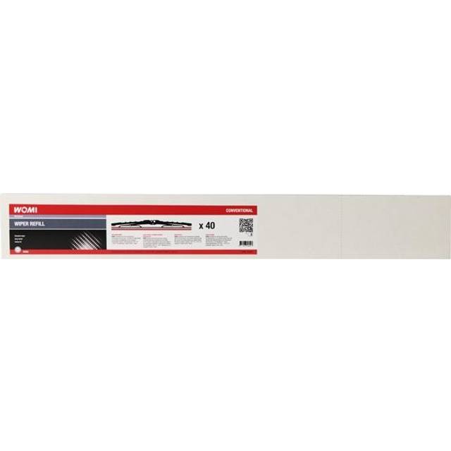 Womi W490 Wiper Torkargummi 5570490 610mmx6.3mm - svart