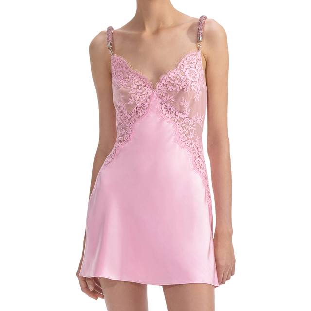 Self-Portrait x Christopher Kane Lace Satin Mini Dress