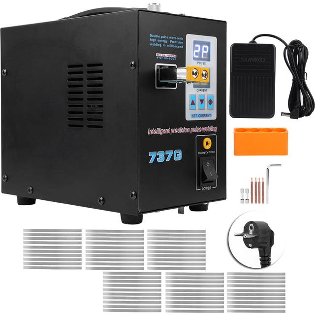 Pulse Spot Welder Dual Welding Modes Solder Welding Machine Electronic Tools SUNKKO737G  AC