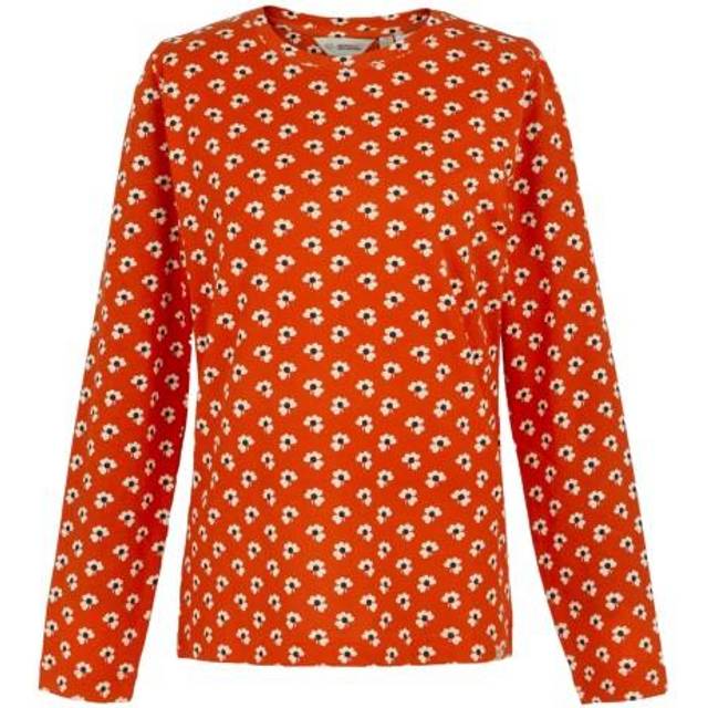 (16 UK, Red) Regatta Womens/Ladies Orla Kiely Clover Long-Sleeved Winter T-Shirt