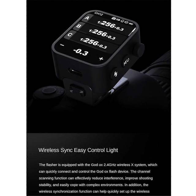 X3 Camera Flash Guide Outdoor Light Studio Flash Touch Screen Version Wireless TTL High Speed Sync Flash Guide,A
