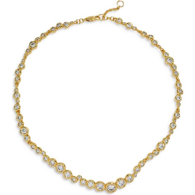 Alexis Bittar Asterales Riviera Necklace in Gold | Statement Jewelry from Alexis Bittar (One Size)
