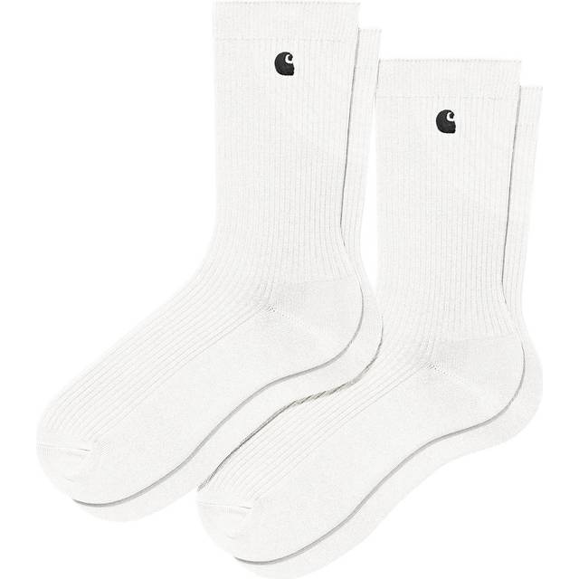 2 Pack Madison Socks - White - One Size
