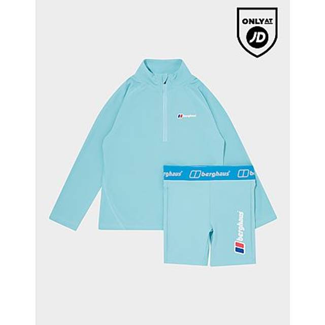 Berghaus Girls' Stride Tracksuit Children - Light Blue - 7-8Y