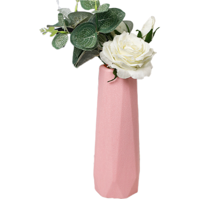 Nordic vase decoration- plastic vase for dried flowers and plants