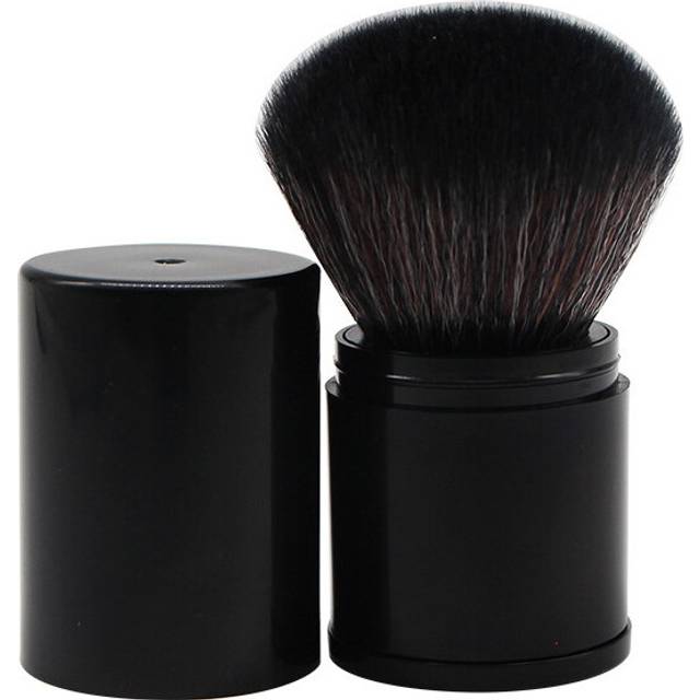 Retractable Foundation Makeup Brush, Travel Kabuki Makeup Brush Portable Liquid Foundation Brush with Cover