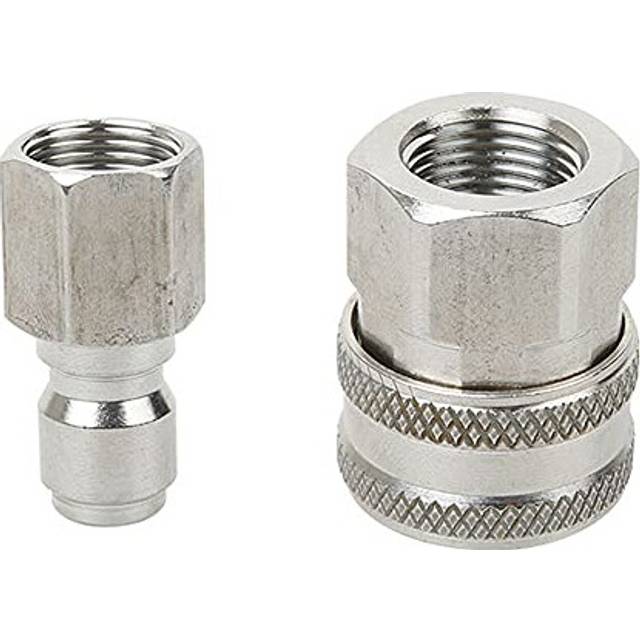 Pressure Washer Adapter Set, Quick Disconnect Kit, 3/8 Inch Female Fitting, 5000 PSI