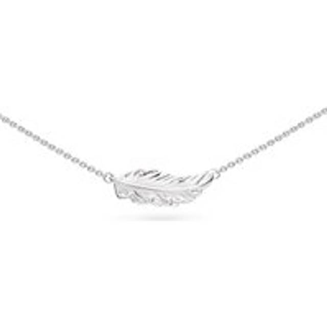 Kit Heath Feather Wisp Necklet, Silver