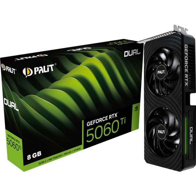 PALIT GeForce RTX 5060 Dual 8GB GDDR7 grafikkort