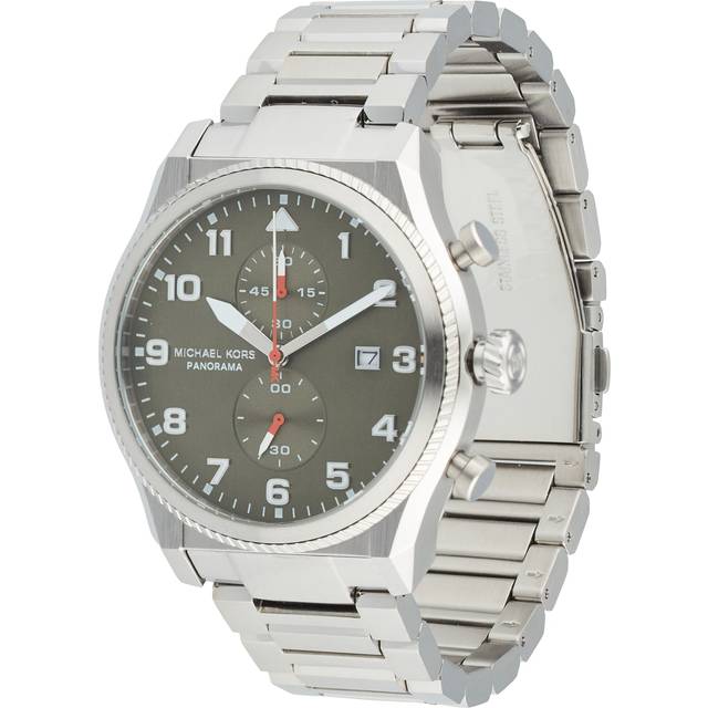 Michael Kors Men's Panorama Chronograph Stainless Steel Watch