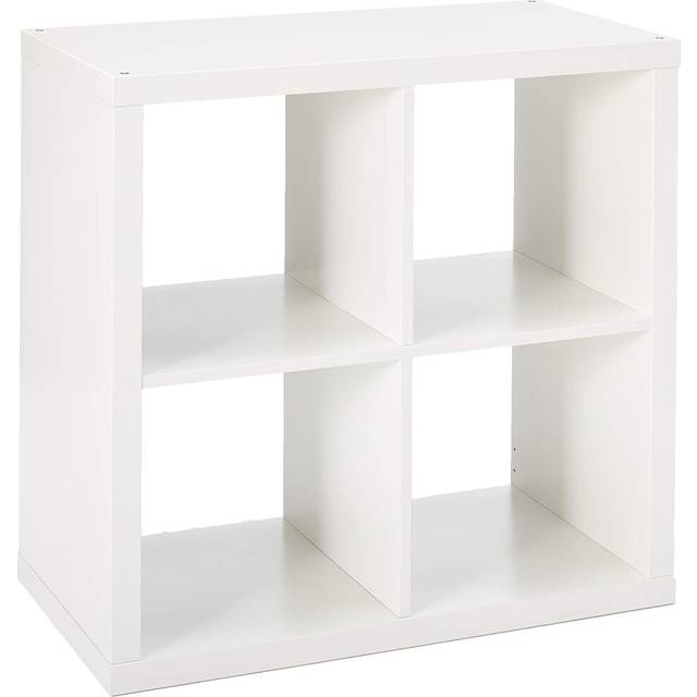 KALLAX Shelving Unit 77x77 cm Clean White Finish, Stylish Square Storage for Home or Office Use