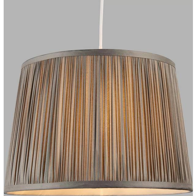 John Lewis Lymington Pleated Silk Tapered Lampshade
