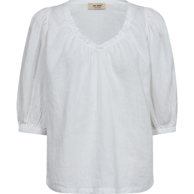 MOS MOSH Taissa Linen Short Sleeve Blouse