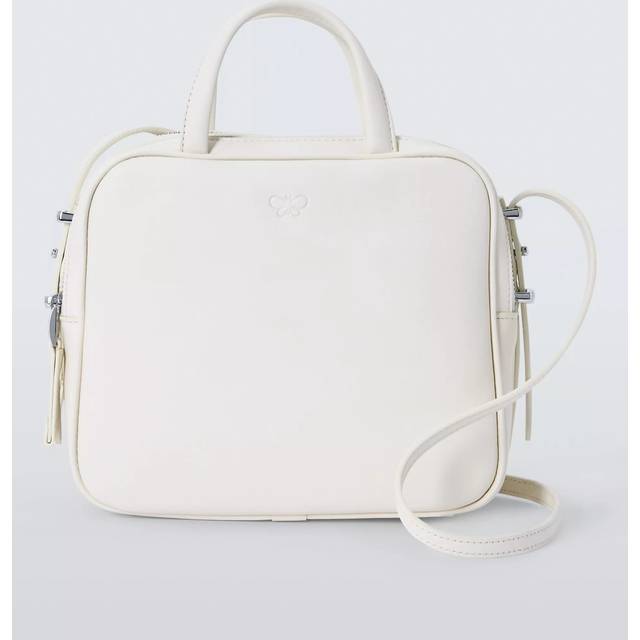 Weekend MaxMara Teak Shoulder Handbag, White