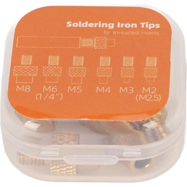 Soldering Tip M2 M2.5 M3 M4 M5 M6 14 Inch M8 Universal 936 Soldering Iron Head Heat Set Insert Tip