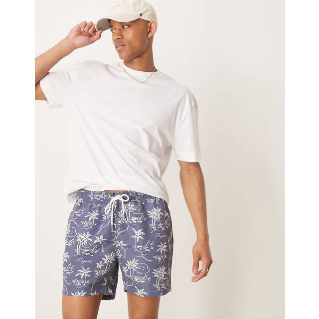 GANT Herr Island Print badshorts (XL)