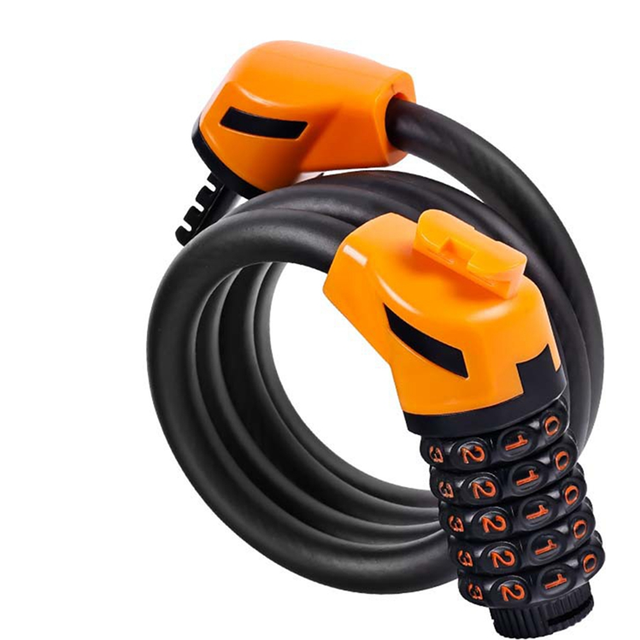 Bicycle Combination Lock Thickened Steel Cable Anti-Theft Locks