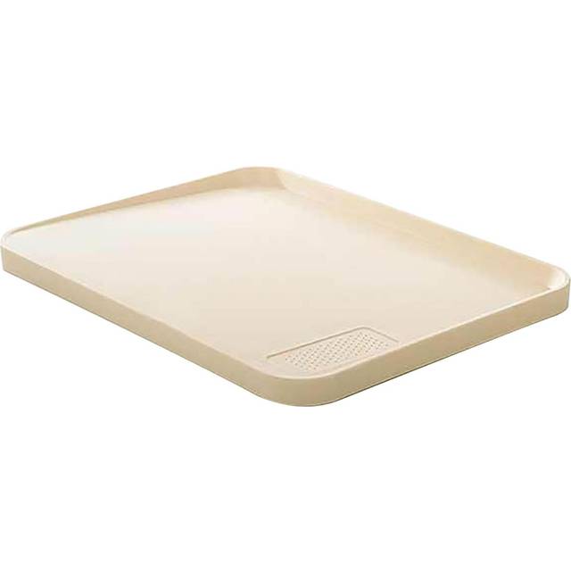 Kitchen Cutting Board Raised Edges Anti Skid Double Sided High Safety Sturdy PP Plastic Cutting