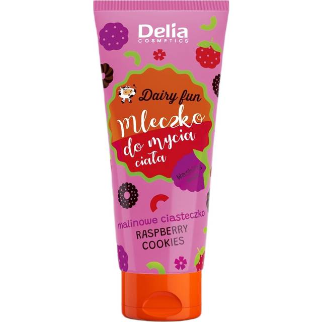 Delia Dairy Fun Body Wash Milk - Raspberry Cakes