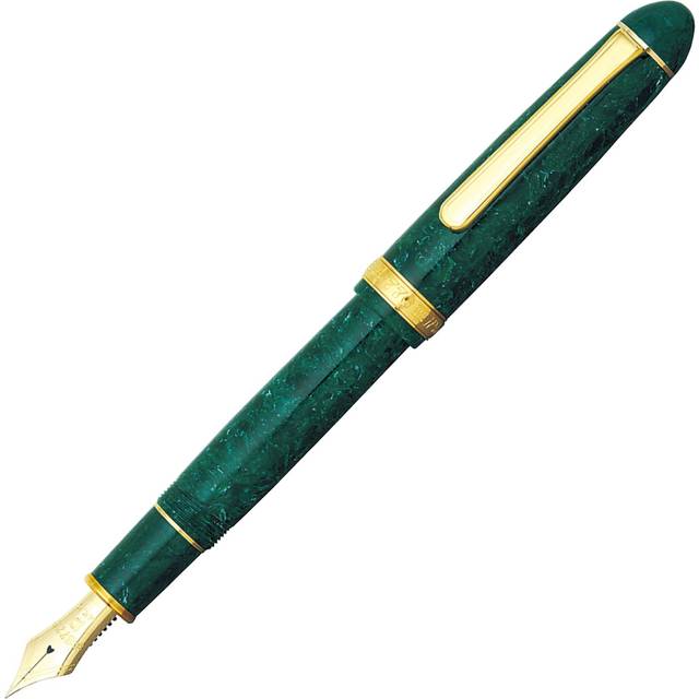 #3776 Century Fountain Pen Celluloid Jade Fine
