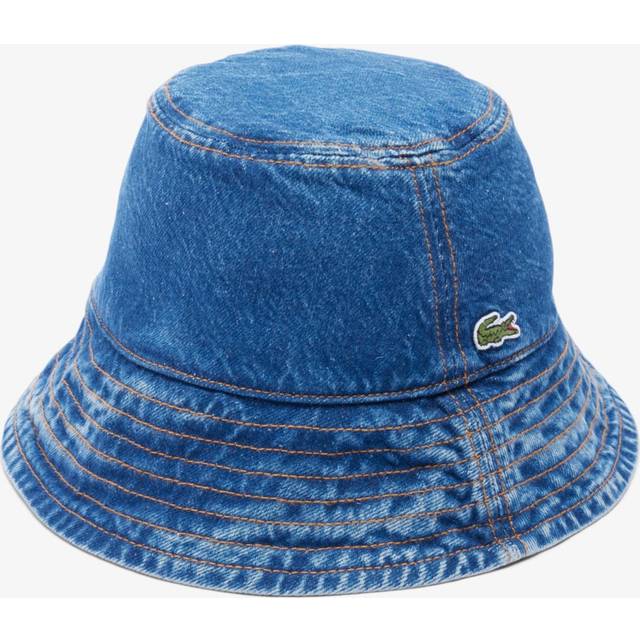 Lacoste – Mellanblå solhatt i denim