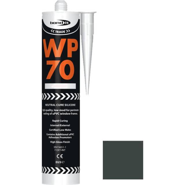 Bond It WP70 Neutral Cure Oxime Silicone - Anthracite EU3