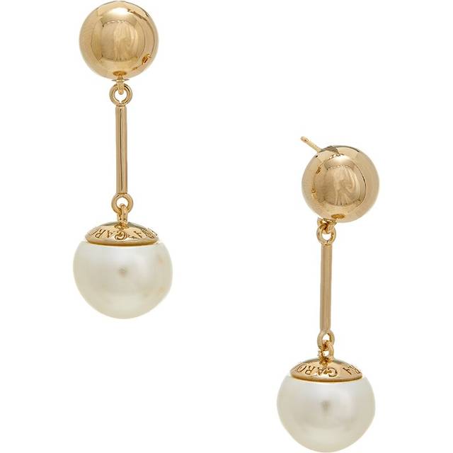 Carolina Herrera Small Pearl Drop Earrings