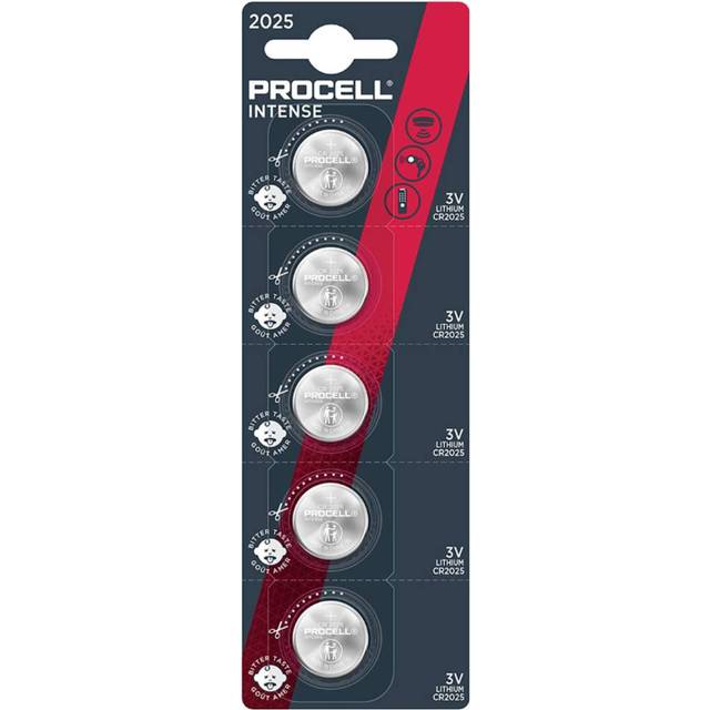 PROCELL Knappcell CR 2025 3 V 5 st Litium Procell Intense